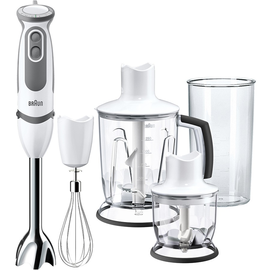 Máy xay cầm tay Braun MQ5245 Sản xuất 100% tại Châu Âu, chống văng độc quyền, xay nhanh,xay được đá, xay thức ăn dặm