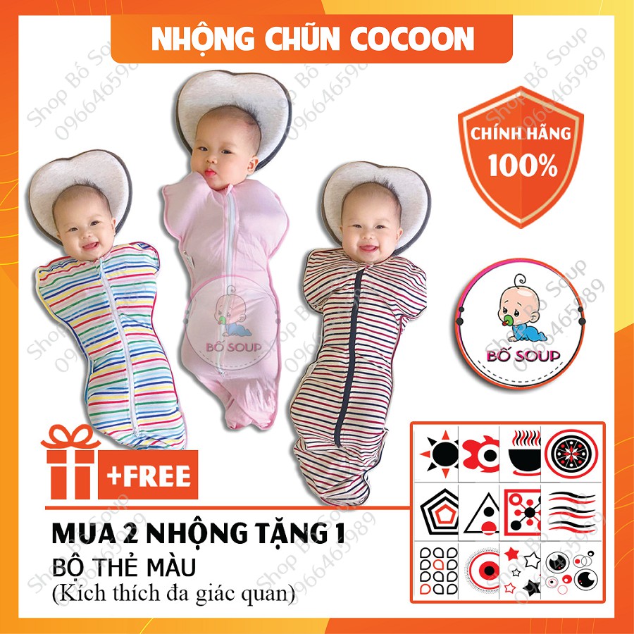 NHỘNG CHŨN COCOON (GIÚP BÉ NGỦ NGON, SÂU GIẤC) SHOP BỐ SOUP