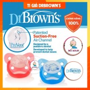 Núm ti giả chỉnh nha Dr.Brown's cho bé không chứa BPA Shop Bố Soup