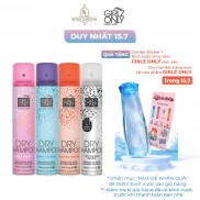 Dầu Gội Khô Girlz Only Party Nights / Dawn 'Til Dusk / Dazzling Volume / No Residue Nude 200ml