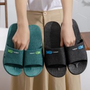 Dép Đi Trong Nhà, Văn Phòng, Spa, Khách Sạn, Dép Nữ Quai Ngang Mang Trong Nhà Tắm hàng xuất Nhật Chống Trơn Trượt DK05