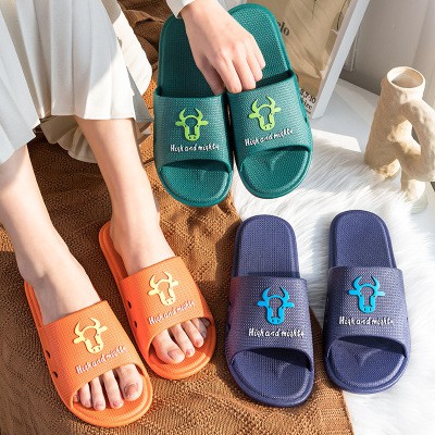 Dép đi trong nhà, văn phòng, spa, khách sạn, dép mang trong nhà tắm xuất hàn, chất liệu nhựa đúc nguyên khố 2021 DT5