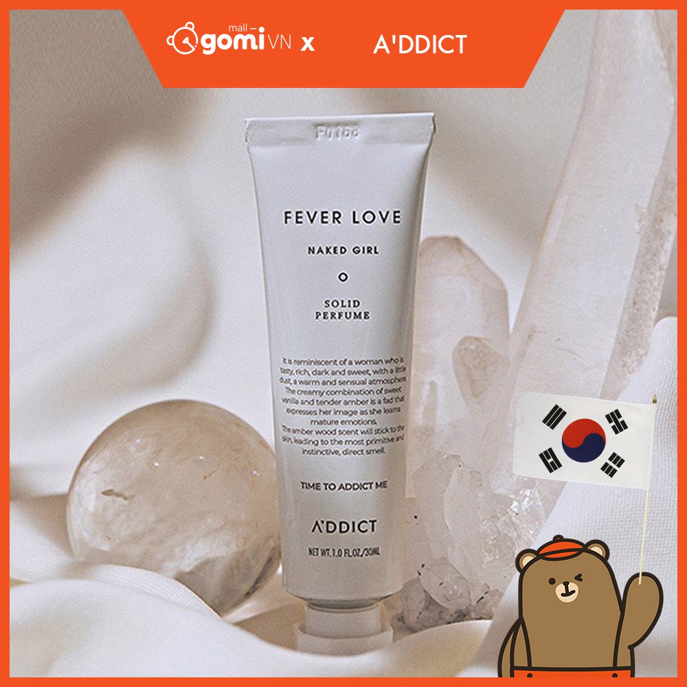 Nước Hoa Khô A'DDICT Fever Love Naked Girl Solid Perfume GomiMall