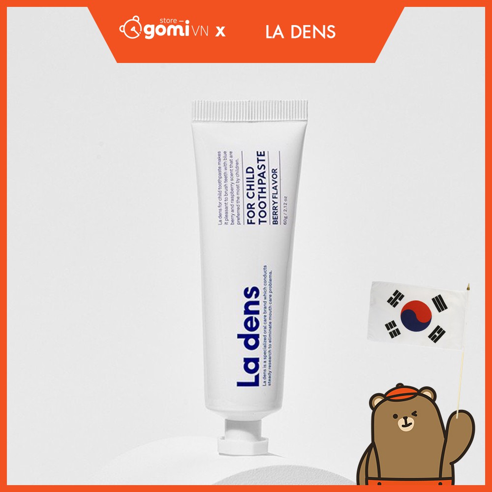 Kem Đánh Răng Cho Trẻ Em La Dens For Child Toothpaste by Gomi Store
