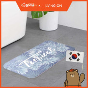 Thảm đá lau chân siêu thấm loại nhỏ LIVING ON GomiStore