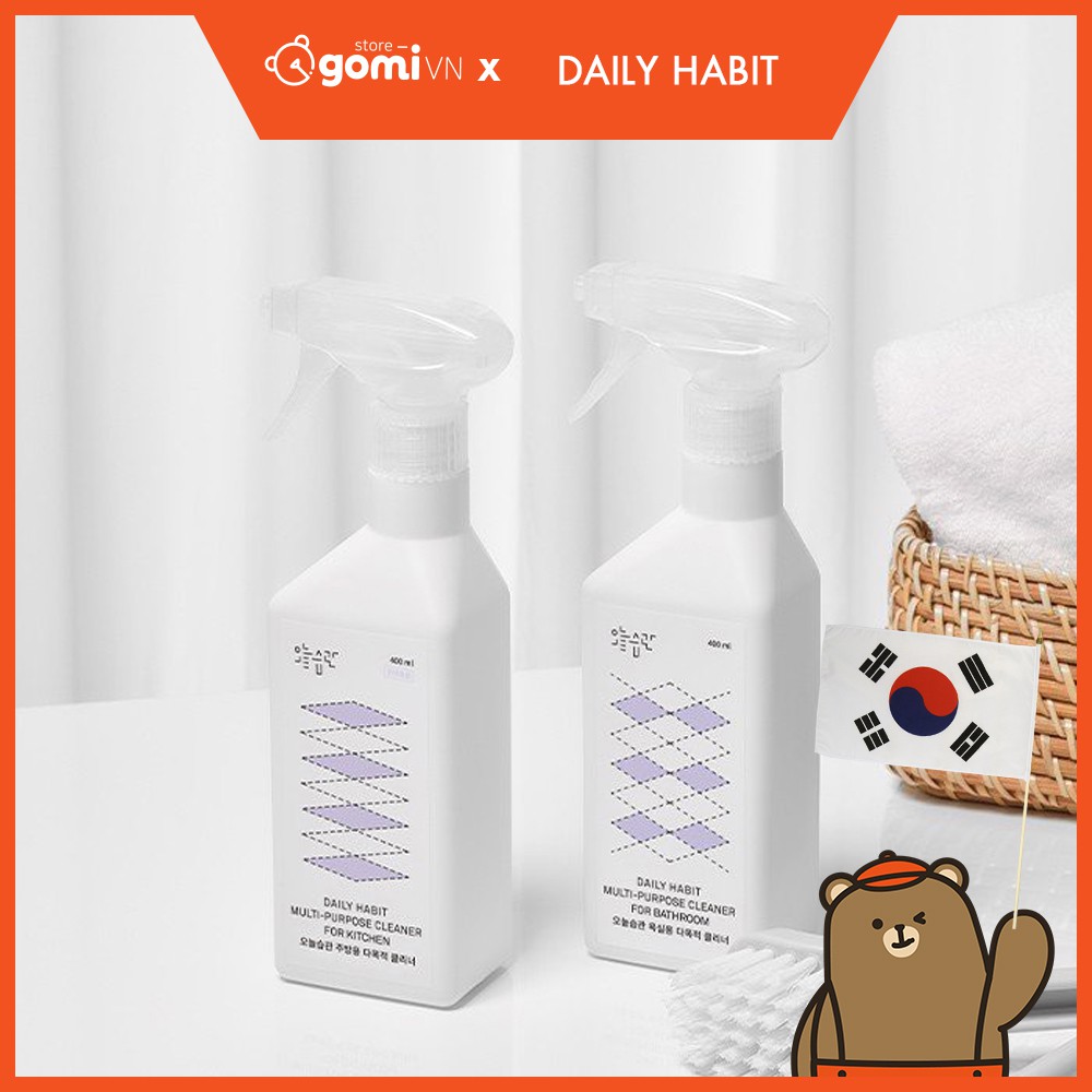 Chai Xịt Tẩy Rửa Đa Năng Daily Habit Multi-Purpose Cleaner GomiStore