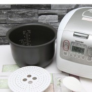 Lòng nồi cơm điện Toshiba 1.8L Rc-18NMF ( ruột nồi cơm) hàng bãi mới 90%