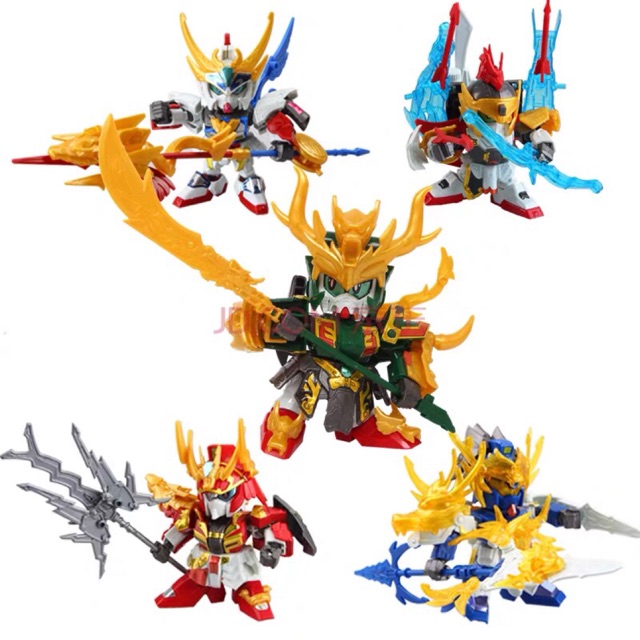 Mô hình gunpla sd tam quốc A001 - A020