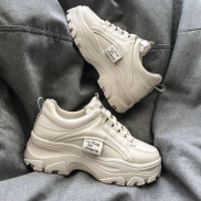 Giày thể thao nữ RUFINE đế cao 4cm phong cách ulzzang