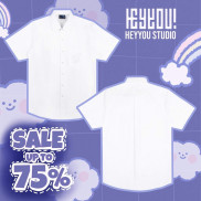 Áo sơ mi HEYYOU BACK TO SCHOOL SHIRT ( SHORT )
