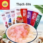 Thạch dừa - Có nước ép hoa quả - Dai dai, giòn giòn - Gói 35g- SNACK SEEKER