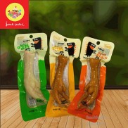 ( Mới ) Chân gà Cay Tứ Xuyên 3 vị siêu ngon gói 35gr - Chân gà cay 1 chiếc dai dai - Snackseeker - Đồ ăn vặt Trung Quốc