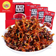 Bò khô xé sợi cay Trung Quốc- Đồ ăn vặt Trung Quốc- Khô bò xé cay- Thịt bò khô