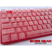 Bộ Keycap Trong Suốt Xuyên LED dành cho bàn phím cơ Full 104 Phím nhựa ABS