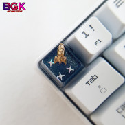 Keycap Lẻ hình tàu vũ trụ bay vào không gian ( keycap resin độc lạ )( Keycap Artisan )
