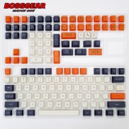Bộ Keycap Carbon 135 phím Font chữ to,thick PBT,Dye Sub( có nút biểu tượng cực đẹp ).