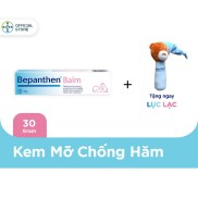 Kem chống hăm Bepanthen Balm dạng kem mỡ - tuýp 30g - Tặng 1 lục lạc