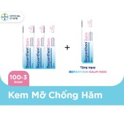 Bộ 3 Kem Chống Hăm Bepanthen Balm Dạng Kem Mỡ - Tuýp 100G - Tặng 1 Tuýp Bepanthen 100G