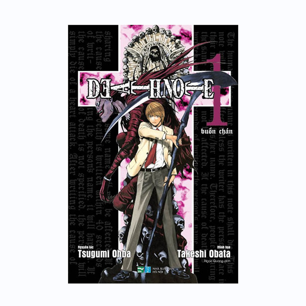 Truyện tranh-Death Note lẻ tập 2 3 4 5 7 8 9 10 11 12 13- NXB IPM