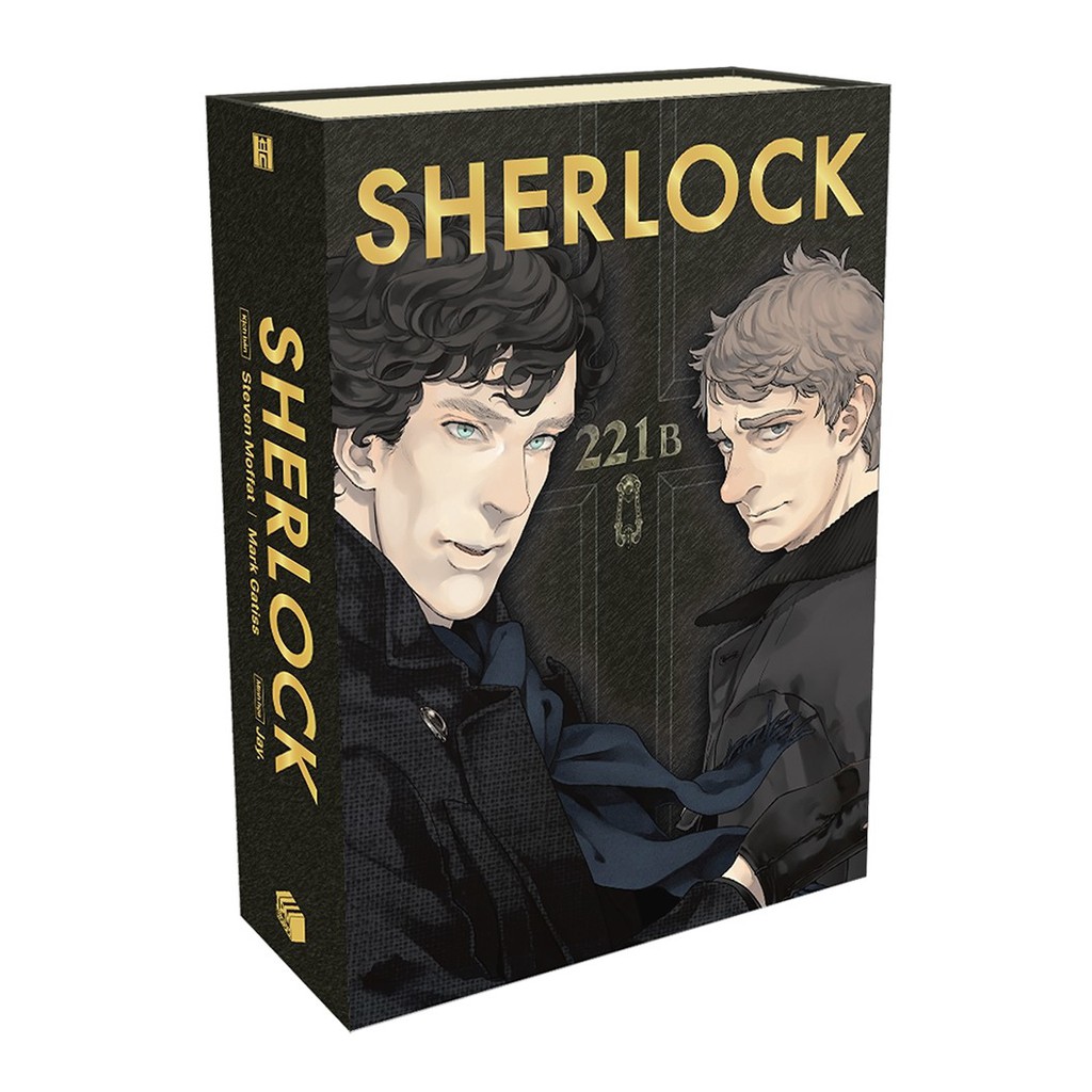 Truyện tranh-Boxset sherlock (trọn bộ 3 tập)-IPM