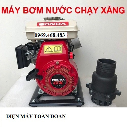 Máy bơm nước chạy bằng xăng Honda F152 bảo hành 12 tháng, máy bơm cực khỏe