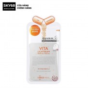 Mặt Nạ Dưỡng Trắng, Mờ Vết Thâm Mediheal Vita Lightbeam Essential Mask Ex 25ml