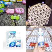 Combo lens + ngâm + nhỏ + khay gương chính hãng