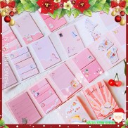 Giấy note cuốn dễ thương nhiều hình 6 loại trong 1 cuốn