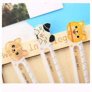 Thước kẻ đầu thú dễ thương