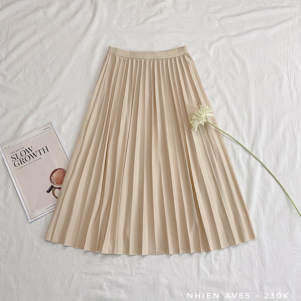 Chân Váy Xếp Ly Nhienvintage AV65