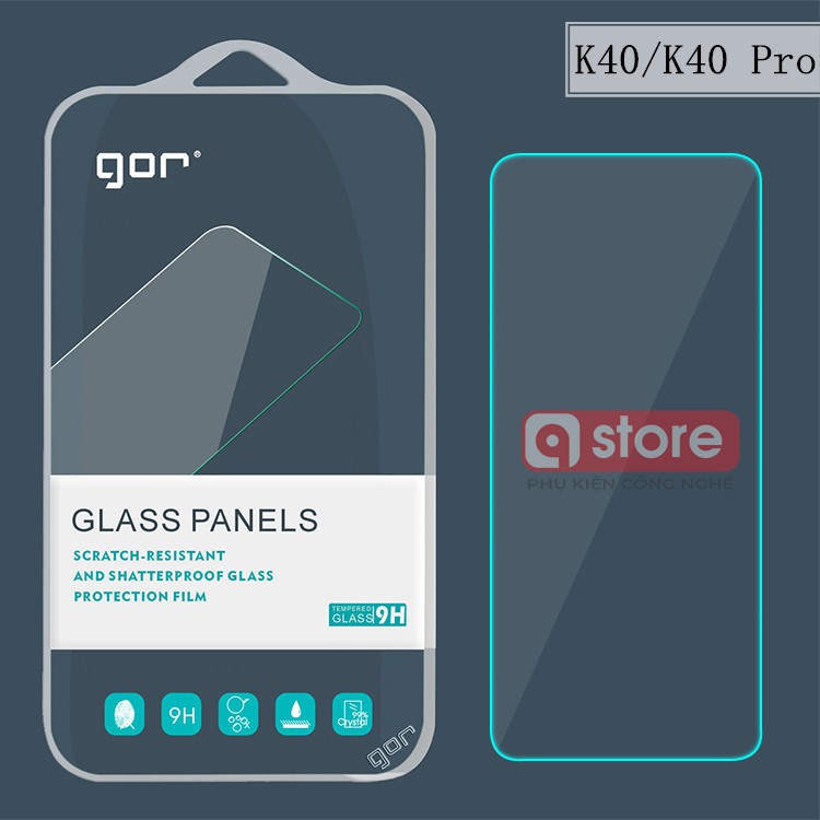 Cường lực Gor Xiaomi Remi K40 / K40 Pro / K30 / K30 5G / K30i / K30 Ultra / K30 Pro / K20 / K20 Pro Chính Hãng