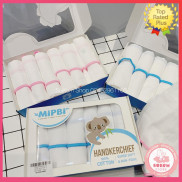 Khăn Sữa Hộp Mippi 100% Cotton Tự Nhiên 3 Lớp và 4 Lớp
