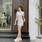 Đầm polo dáng ôm body, thun cộc tay Zashopp