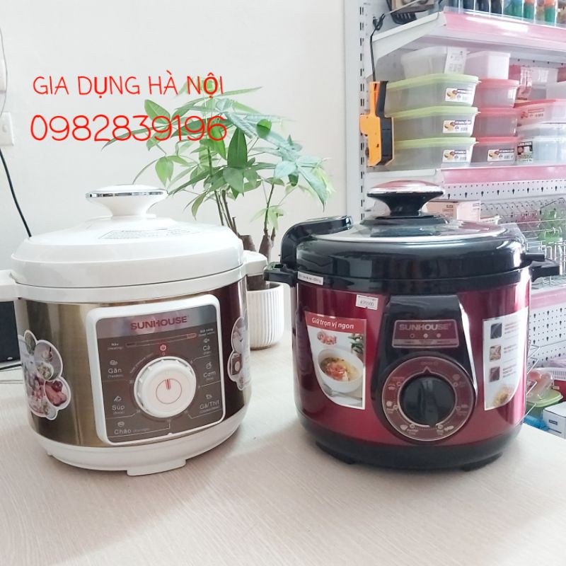 Nồi áp suất đa năng 5l Sunhouse SHD1552- SHD1558 chính hãng