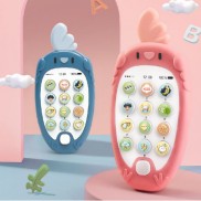 ĐTGN - Đồ chơi điện thoại gặm nướu, phát nhạc, kèm pin cho bé