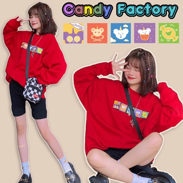 Áo Candy Sweater