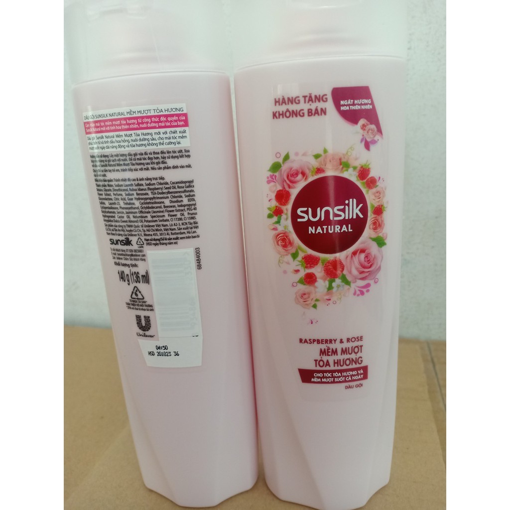 Dầu gội / xả sunsilk 140g
