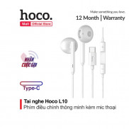Tai Nghe nhét tai Hoco L10 chân Type C cho điện thoại thế hệ mới