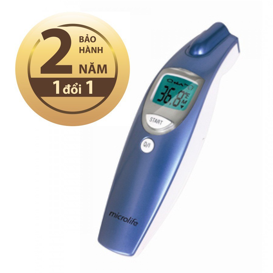 Nhiệt kế hồng ngoại đo trán Microlife FR1DZ1 Đo 1s , bảo hành Chính hãng 2 năm