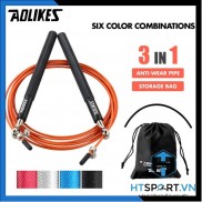 Dây nhảy thể dục, thể lực giảm cân tay nắm hợp kim nhôm Aolikes AL3202