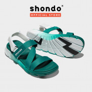 Giày Sandal Shondo F6 Sport Ombre Đế 2 Màu Xanh Trắng F6S0330