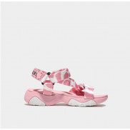 Sandal Shondo Girly hồng quai bò sữa GIM7171