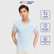 Áo phông nam Yody Cổ tim chất liệu Cotton mềm mịn PPM3997
