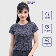 Áo thun Yody nữ in họa tiết mềm mịn thoáng mát - APN4050