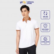 Áo Polo nam Yody Cafe Phối Nẹp Mịn Mát Mềm APM3635