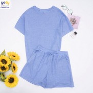 Bộ đồ nữ Yody vải lanh cao cấp chất vải mềm, mịn, mát BDN3184