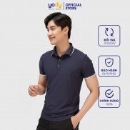 Áo Polo Yody nam bo kẻ Cotton Airy cool mềm mịn thoáng mát thấm hút APM3959