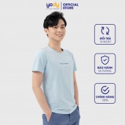 Áo phông Yody nam cổ tròn chất liệu Cotton mềm mịn thoáng mát - PPM4001