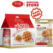 Combo ăn sáng gồm 1 bịch Karo chà bông, 1 túi bơ trứng Richy 180g -CB2