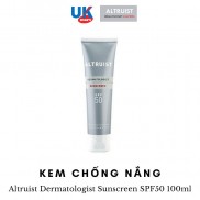 Kem Chống Nắng Altruist Dermatologist Sunscreen SPF 50 - 100ml